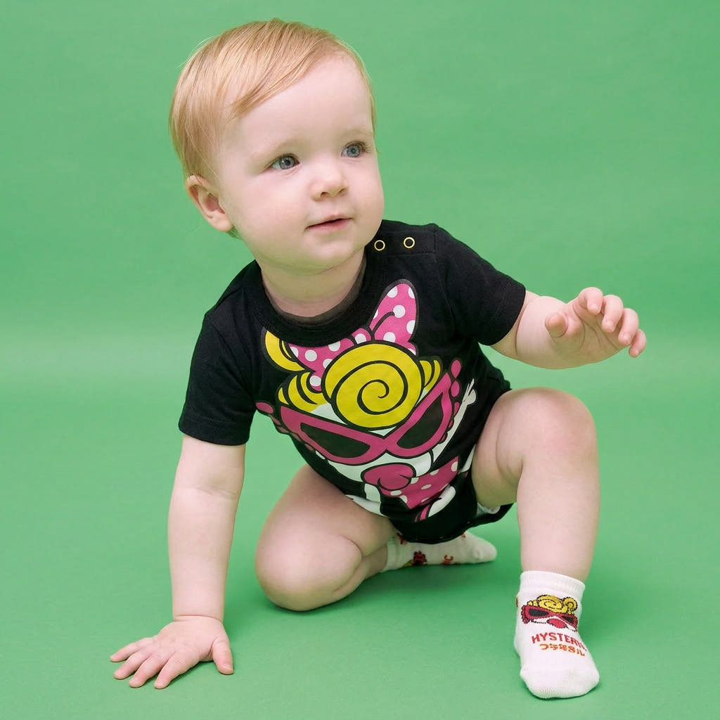 Hysteriamini 半袖ロンパース(3M-24M) 0305-2-2