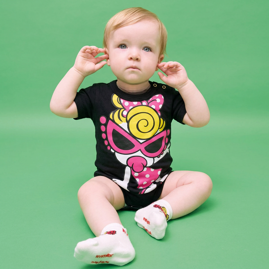 Hysteriamini 半袖ロンパース(3M-24M) 0305-2-2