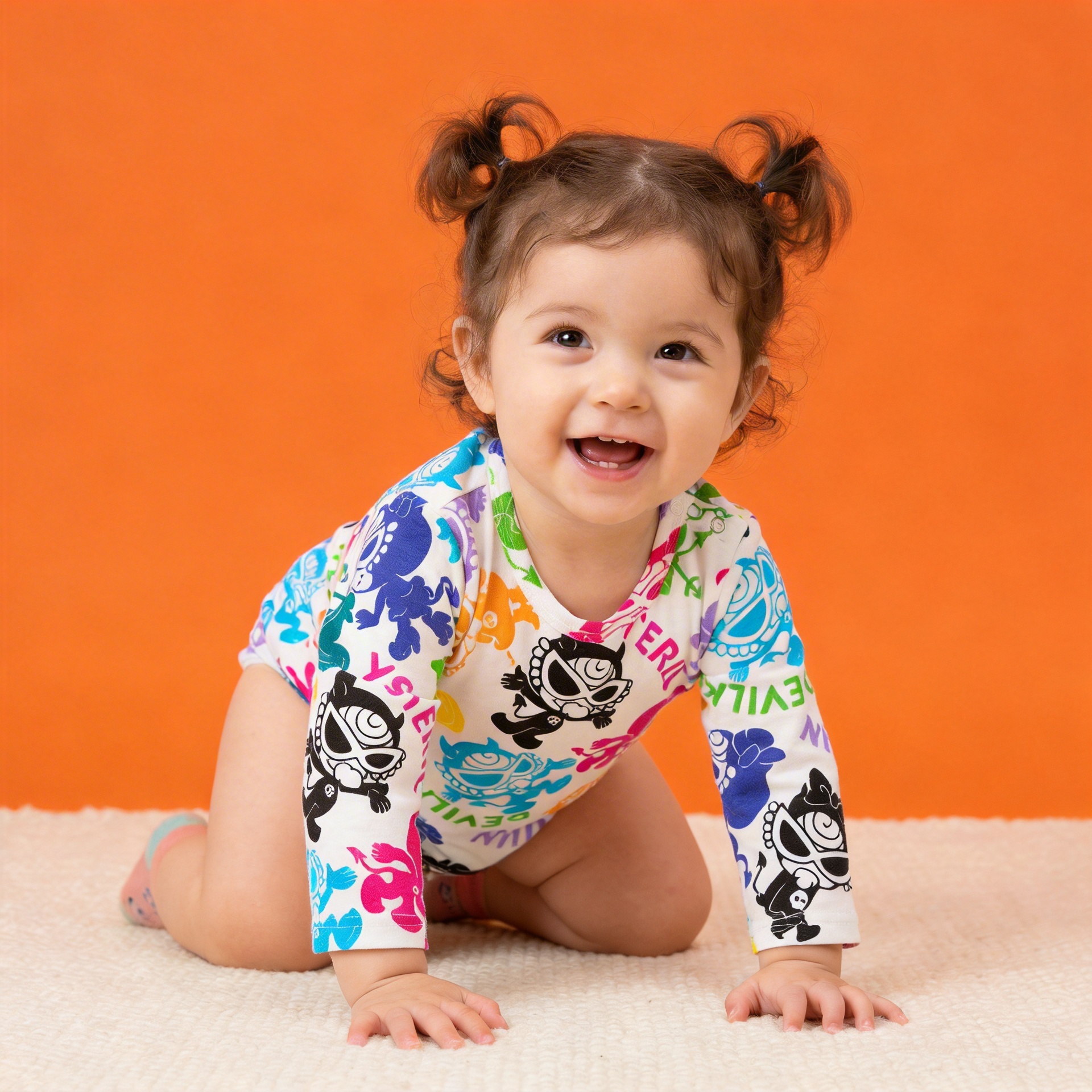 Hysteriamini 長袖ロンパース(70cm-100cm) 0305-3-5