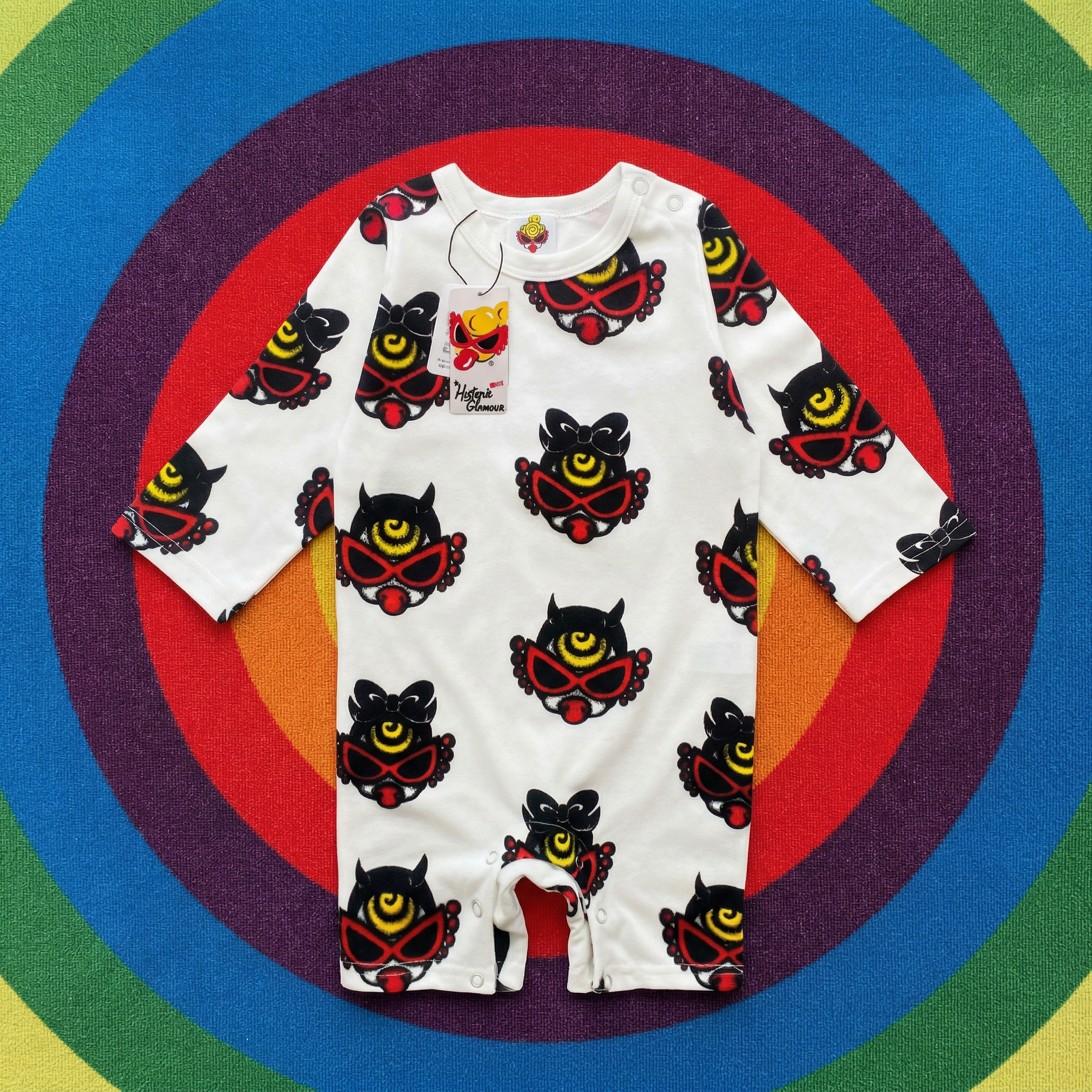 Hysteriamini 長袖ロンパース(70cm-100cm) 0305-3-7