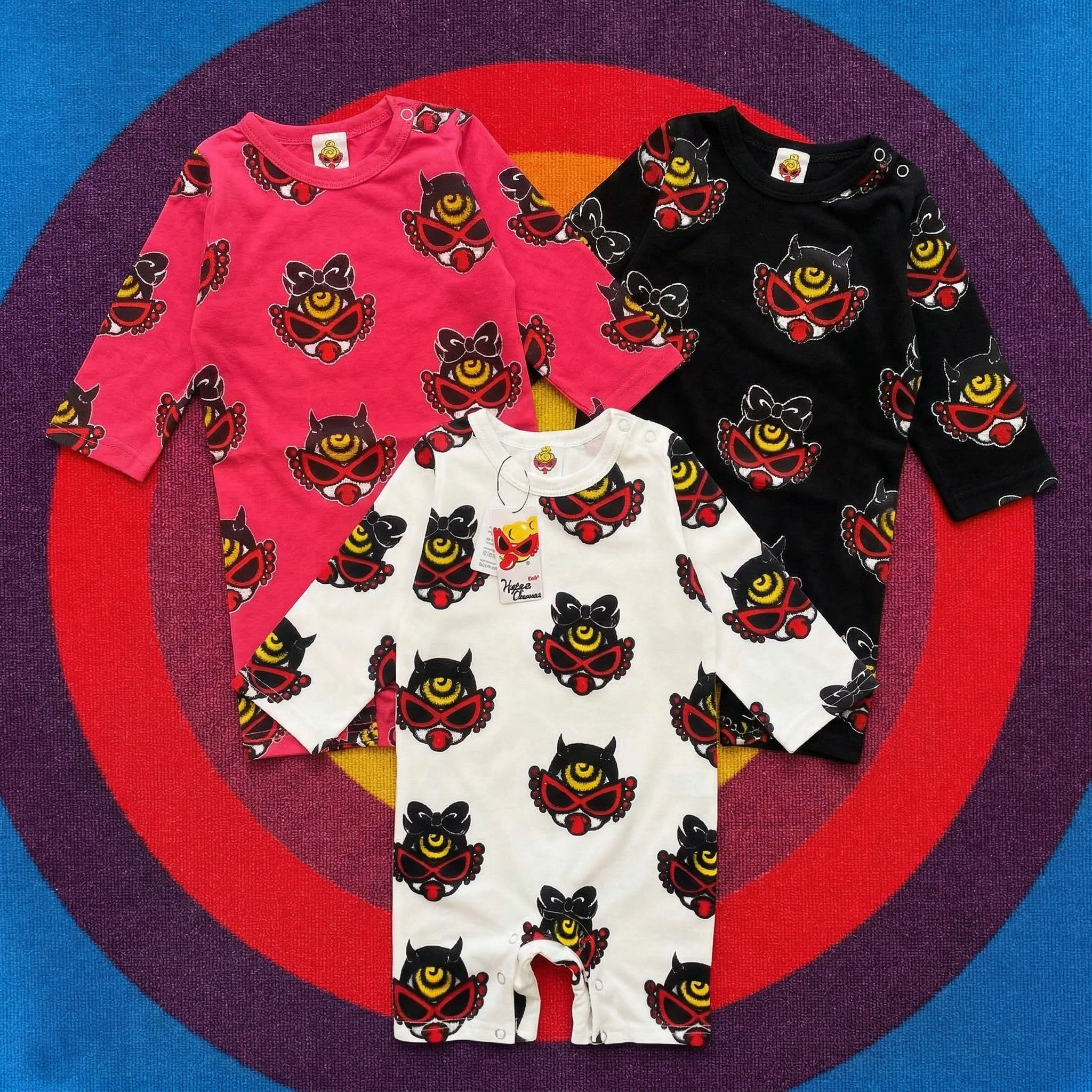 Hysteriamini 長袖ロンパース(70cm-100cm) 0305-3-7