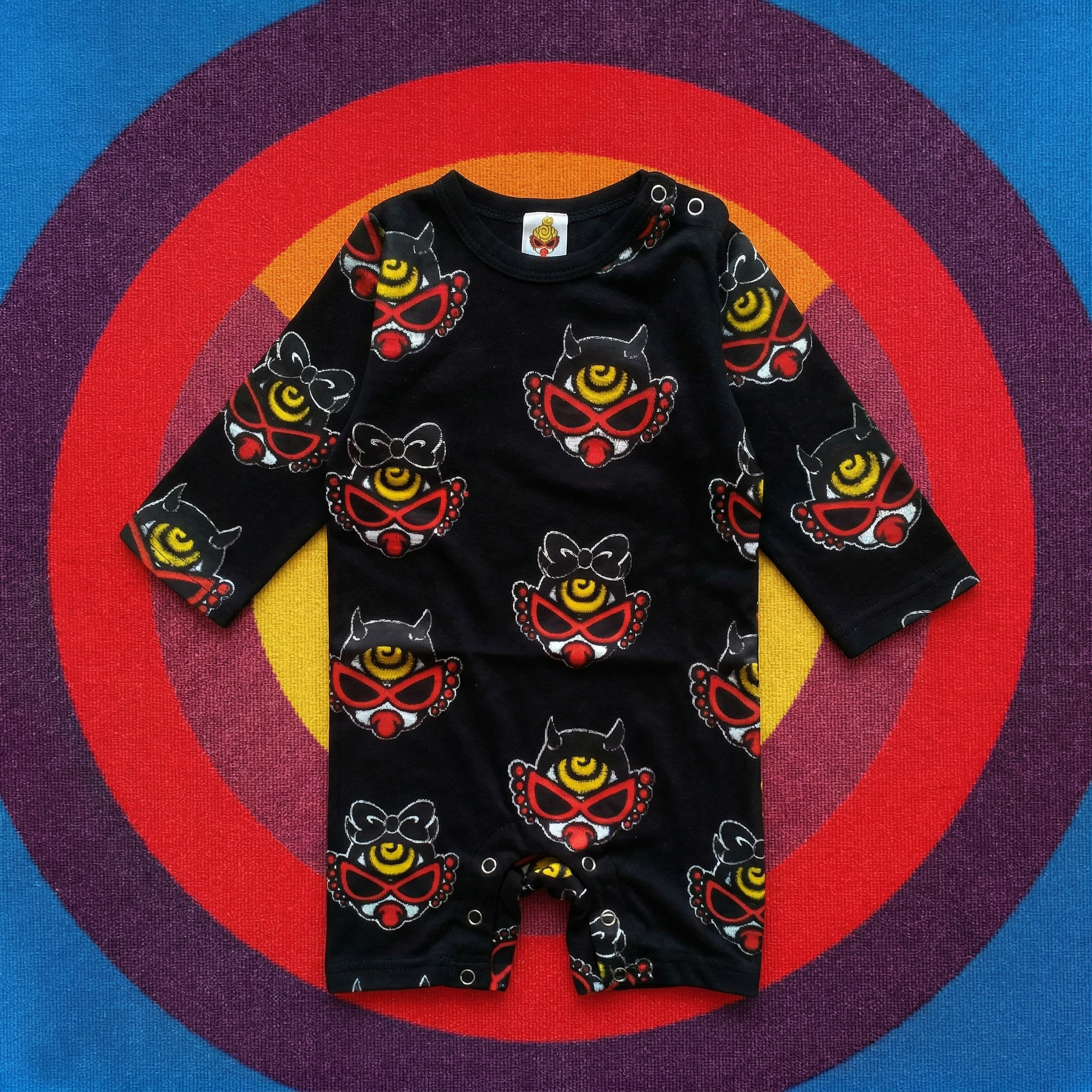 Hysteriamini 長袖ロンパース(70cm-100cm) 0305-3-7