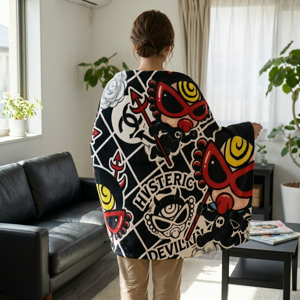 Hysteriamini 膝掛け ひざ掛け かわいい あったか 260327-3