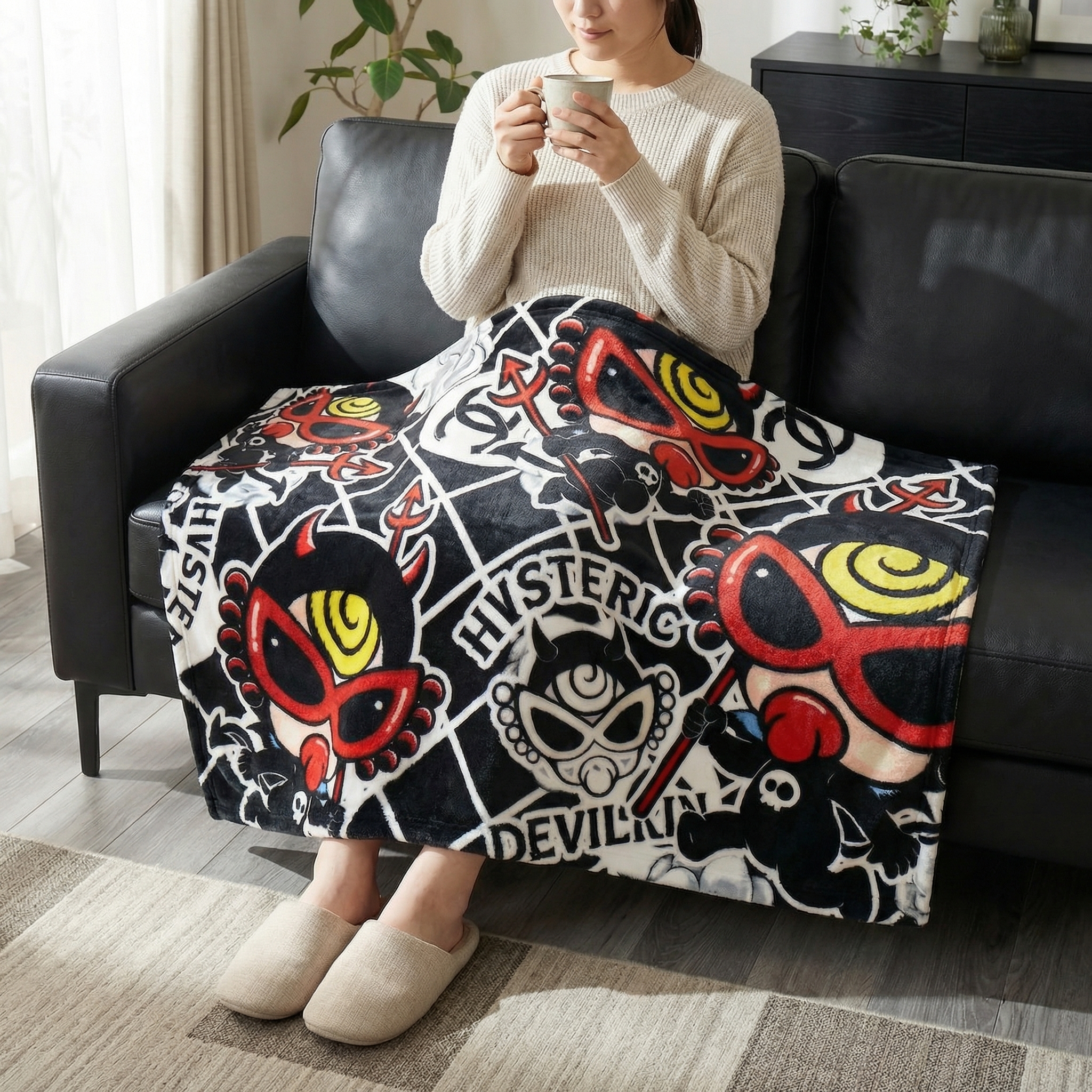 Hysteriamini  膝掛け ひざ掛け かわいい あったか 260327-3