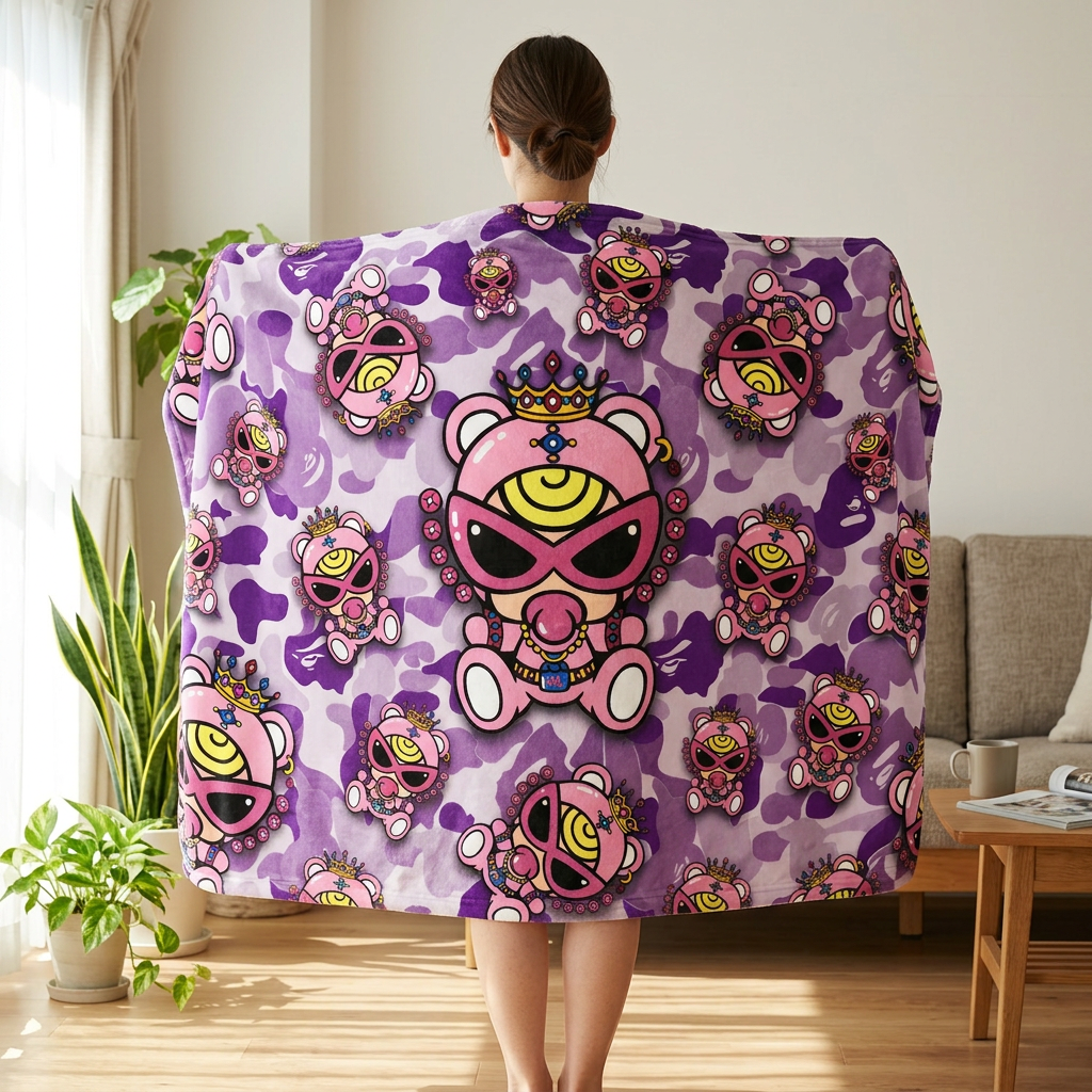 Hysteriamini  膝掛け ひざ掛け かわいい あったか 260327-12