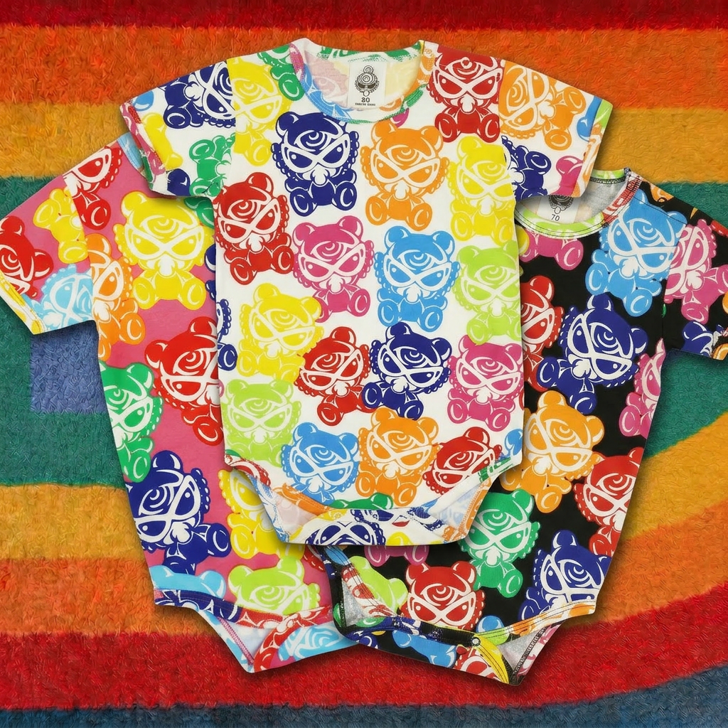 Hysteriamini ロンパース  3色展開 (70cm-100cm) 260408-11