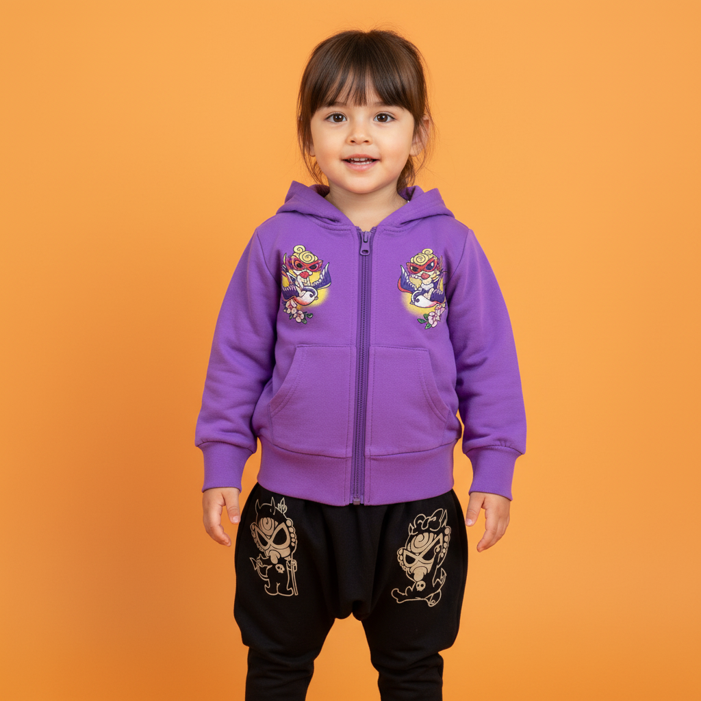 Hysteriamini 大人と子供 パーカー (90cm-140cm/XL,XXL)1028-2-1