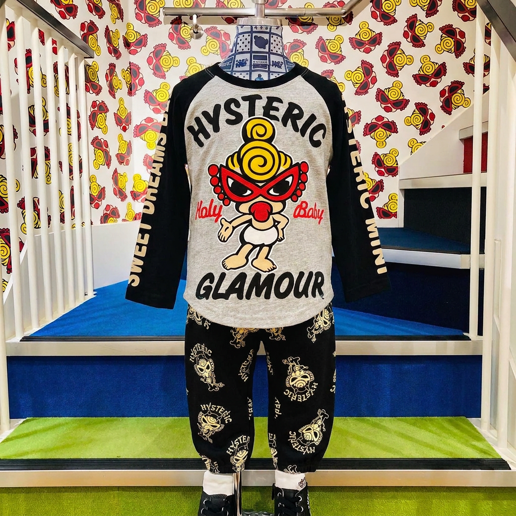 Hysteriamini 長袖Tシャツ (90cm-160cm) 260914-3