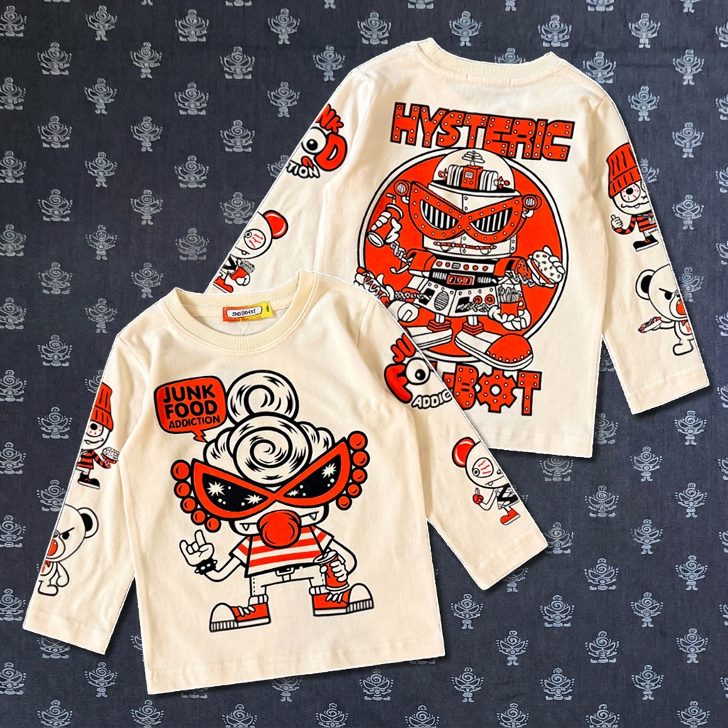 Hysteriamini 長袖Tシャツ (90cm-160cm) 260914-6