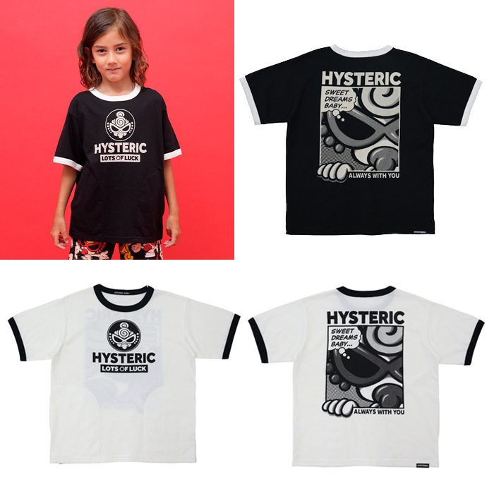Hysteriamini 半袖Tシャツ(90cm-140cm)0304-2-7