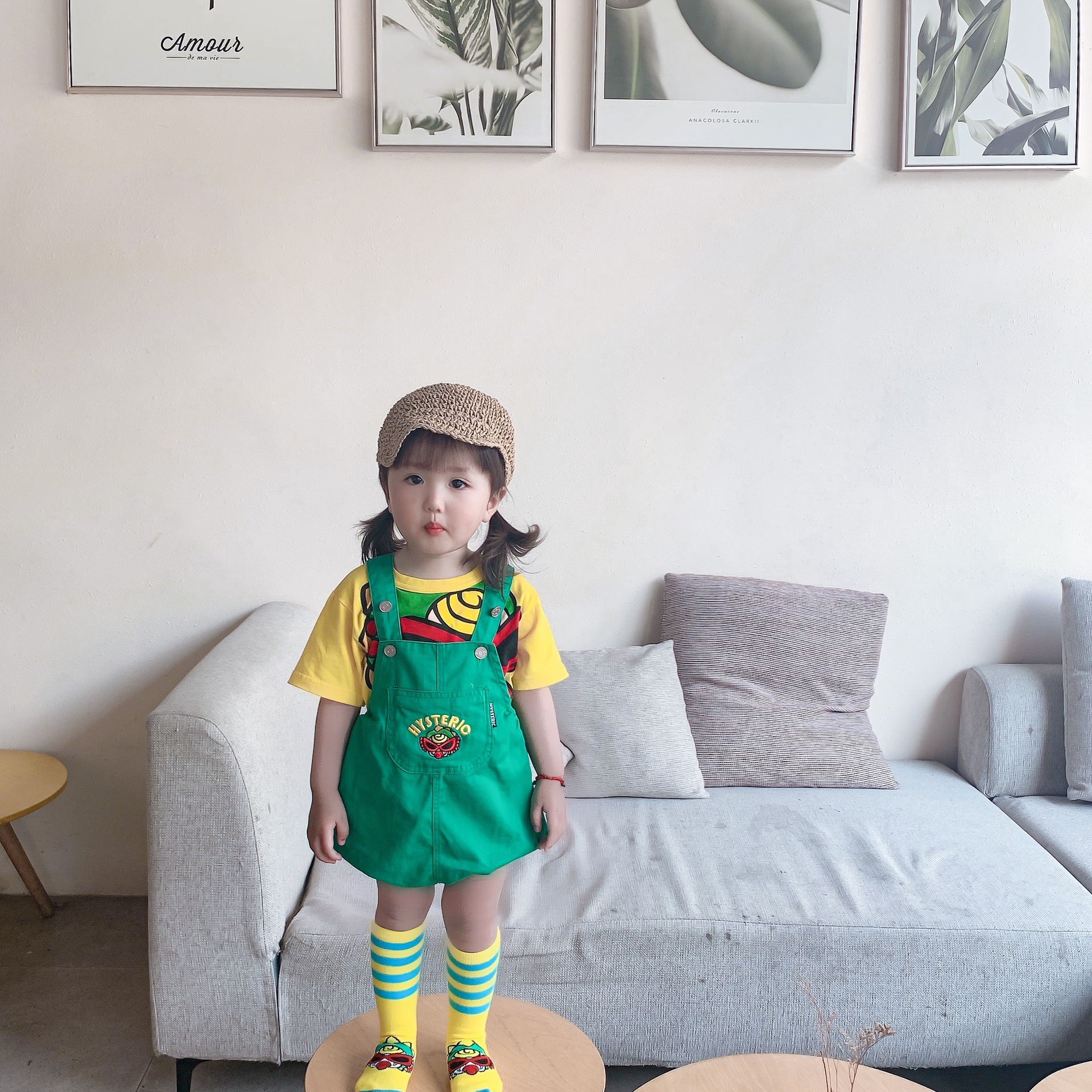 Hysteriamini BABY サロペット4色展開(S-L) 080301