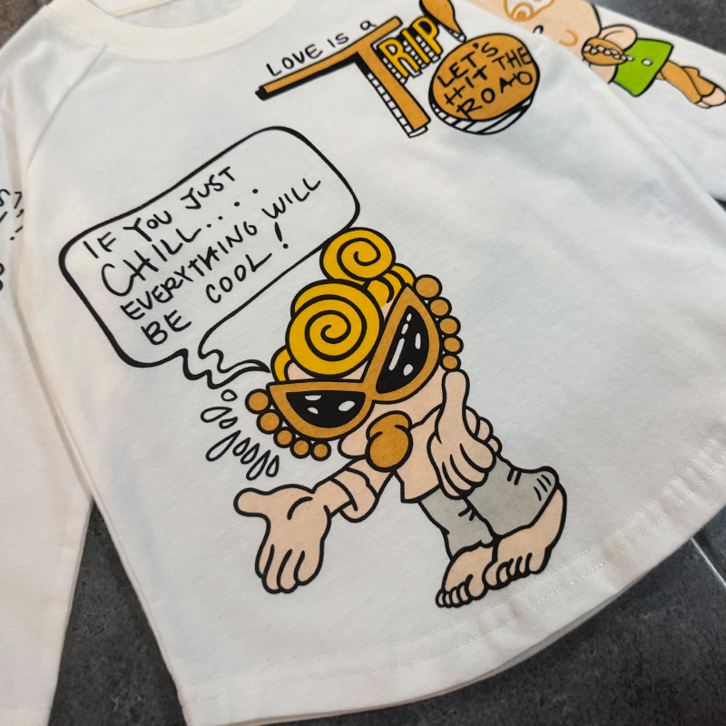 Hysteriamini 長袖Tシャツ (90cm-160cm) 260914-1