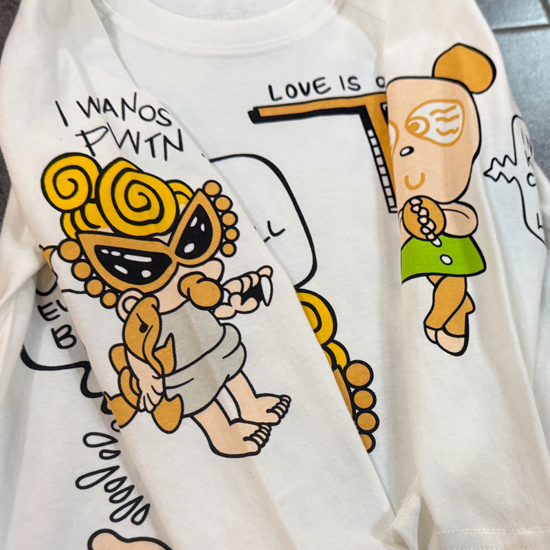 Hysteriamini 長袖Tシャツ (90cm-160cm) 260914-1