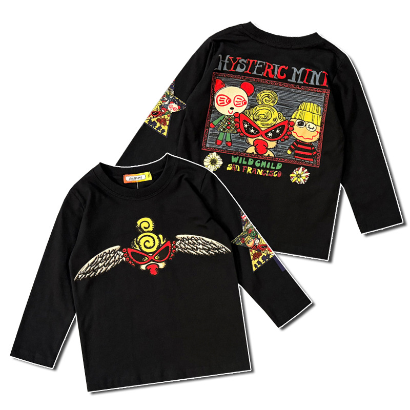 Hysteriamini 長袖Tシャツ (90cm-160cm) 260914-2