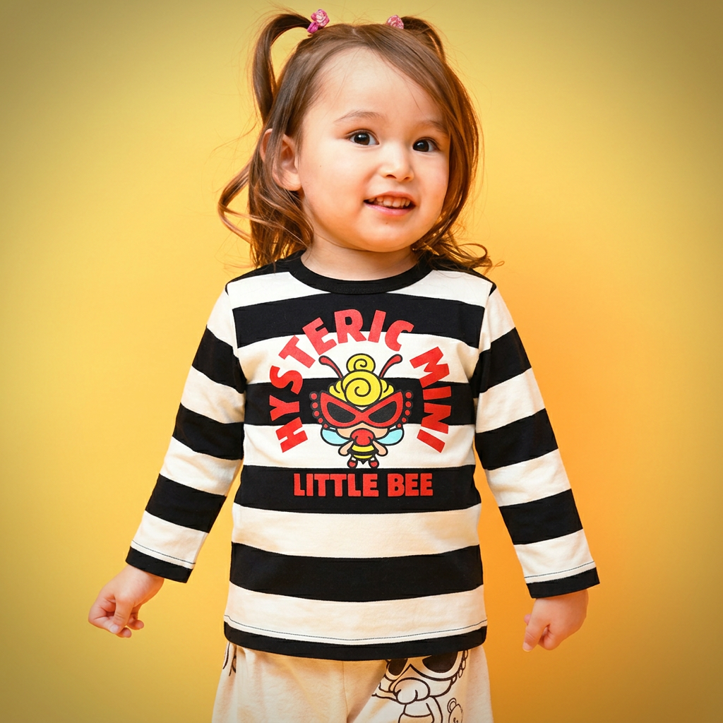 Hysteriamini 長袖Tシャツ  3色展開(80cm-90cm) 260429-2