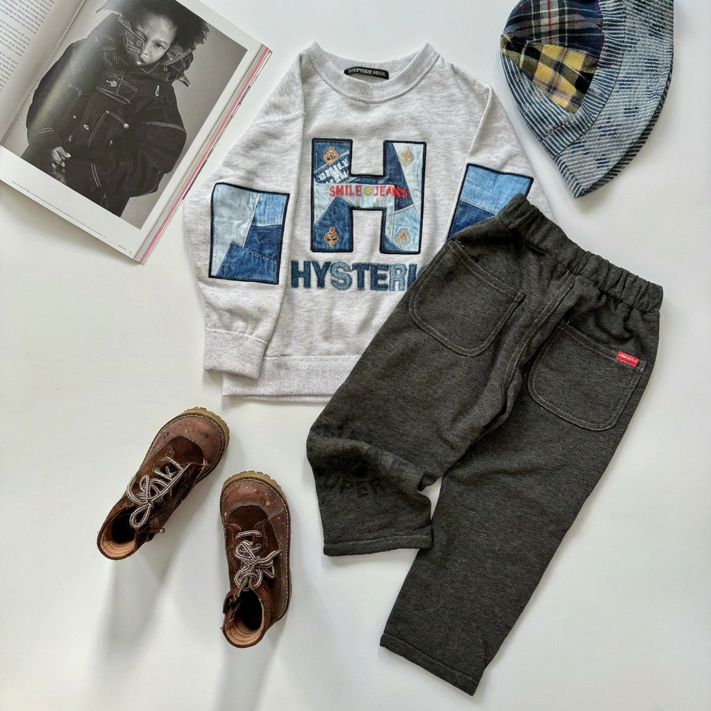 Hysteriamini  セットアップ （90cm-140cm）251127-2