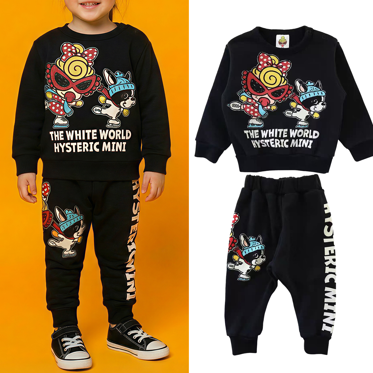 Hysteriamini  セットアップ （100cm-140cm）251226-1