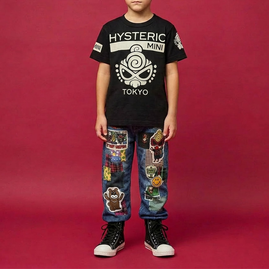 Hysteriamini 半袖Tシャツ(90cm-140cm)0304-2-1