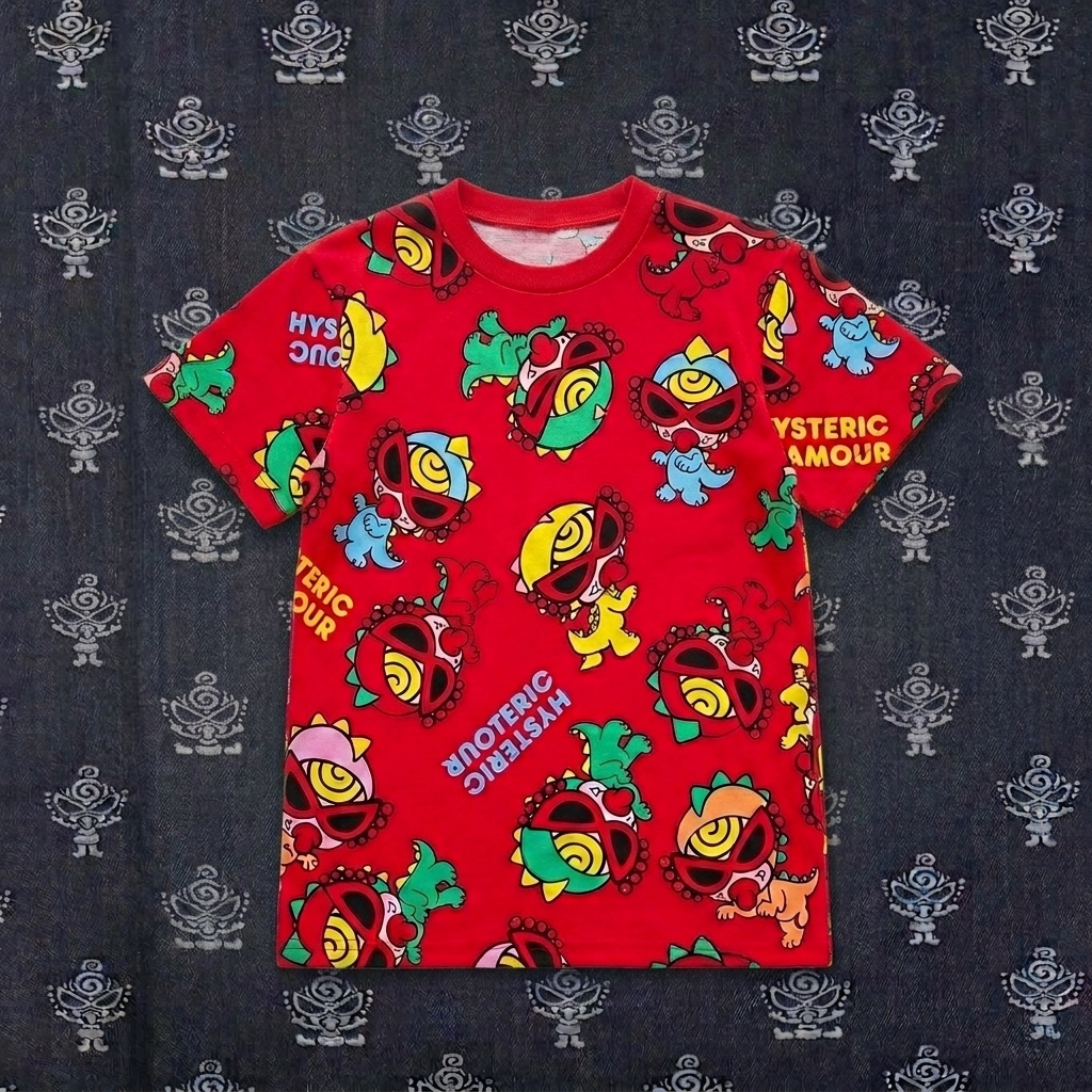 Hysteriamini ビッグＴシャツ 3色展開(90cm-140cm/M)260407-5