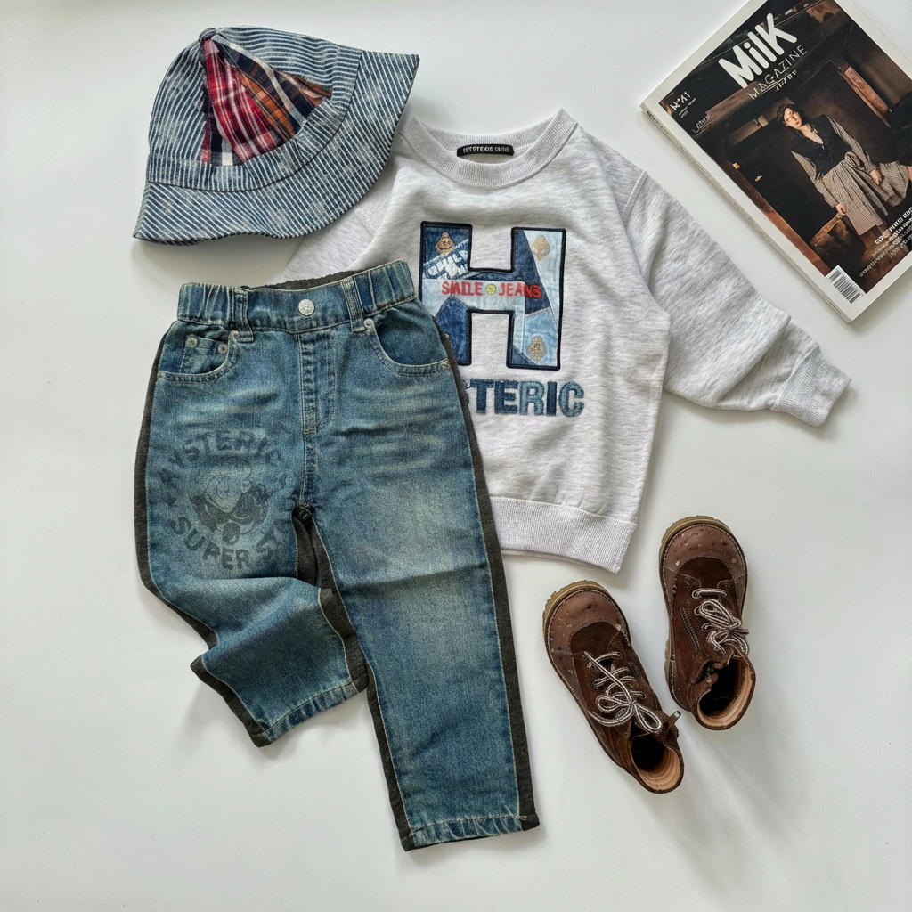 Hysteriamini  セットアップ （90cm-140cm）251127-2