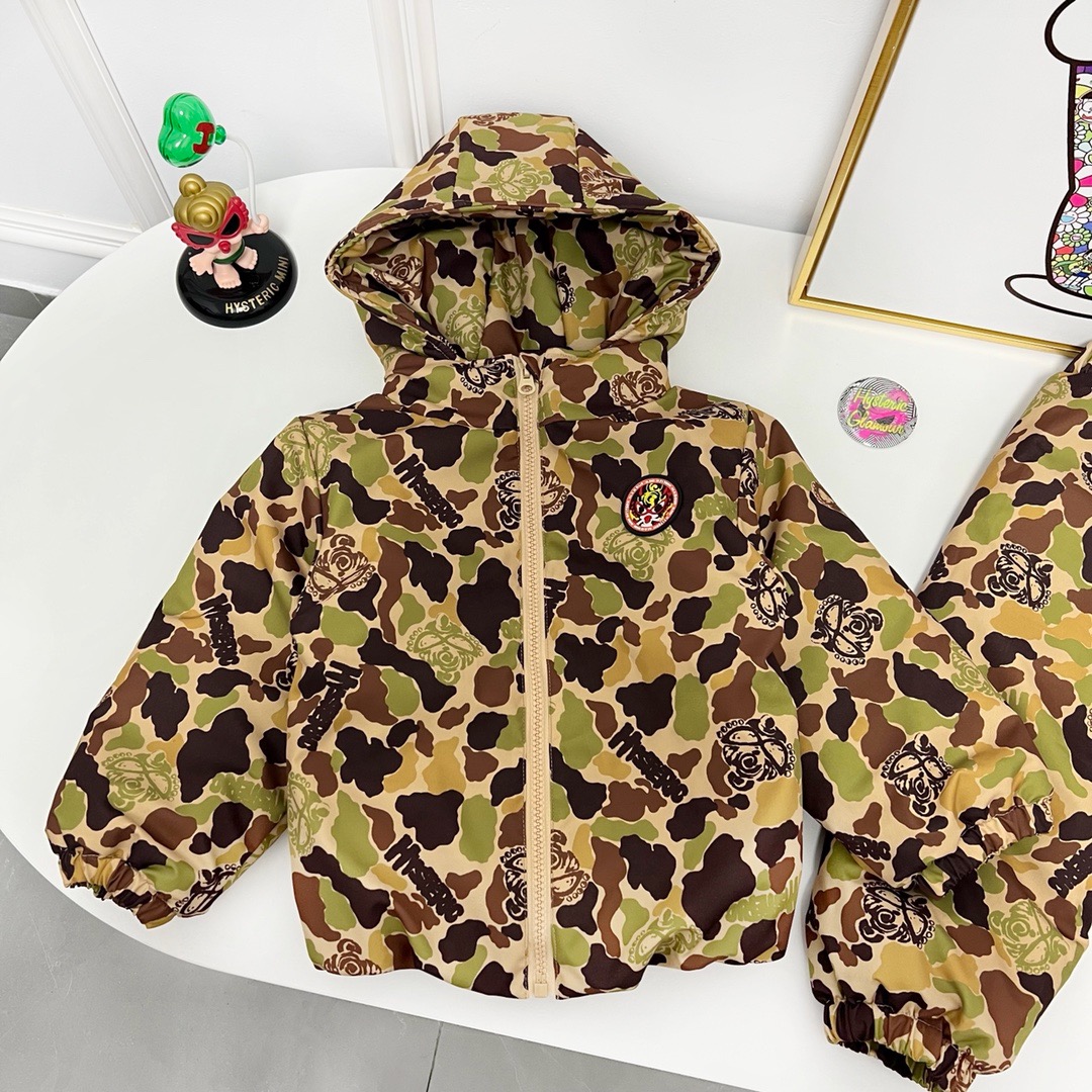 Hysteriamini  迷彩 アウターセット  （100cm-120cm）1125-1-1