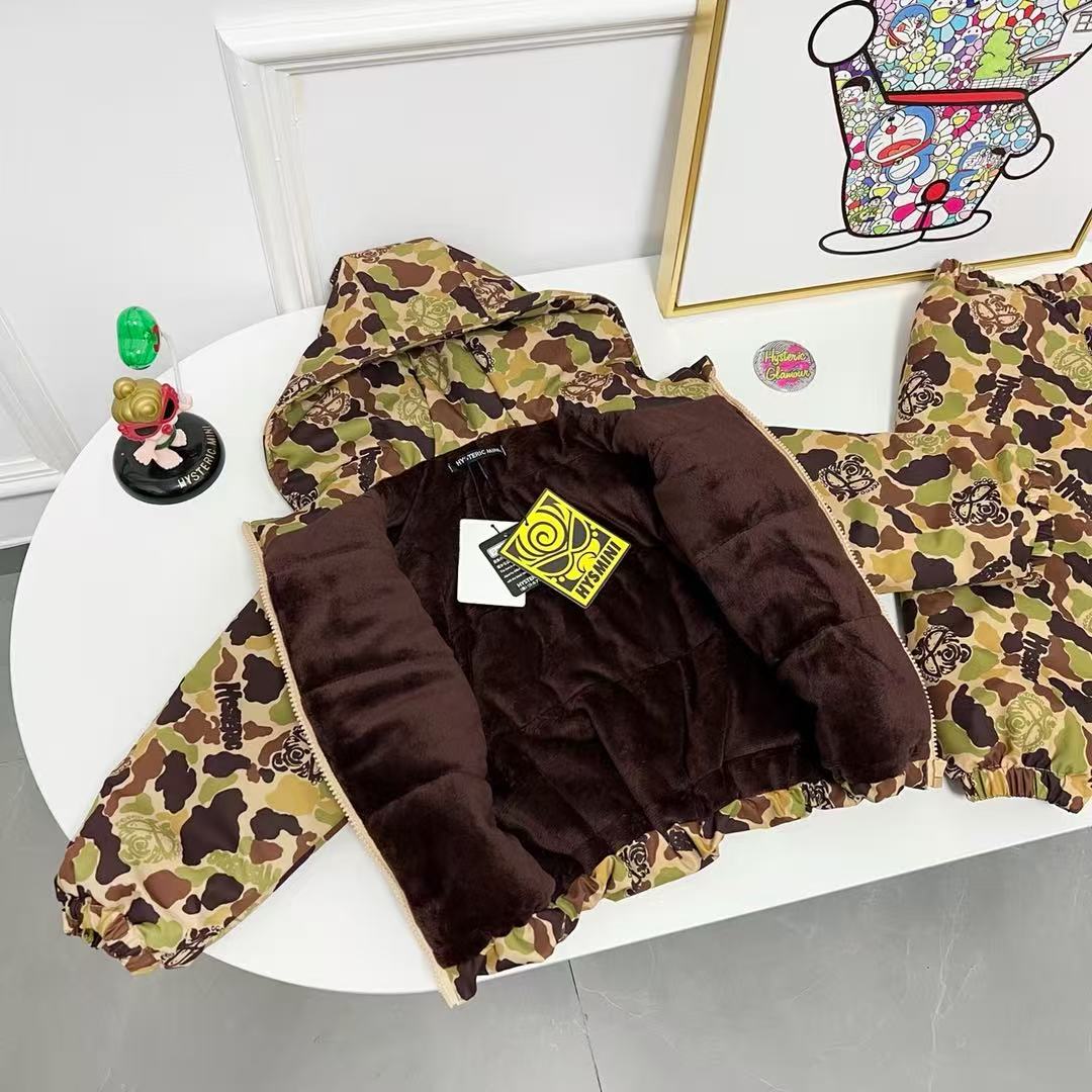 Hysteriamini  迷彩 アウターセット  （100cm-120cm）1125-1-1