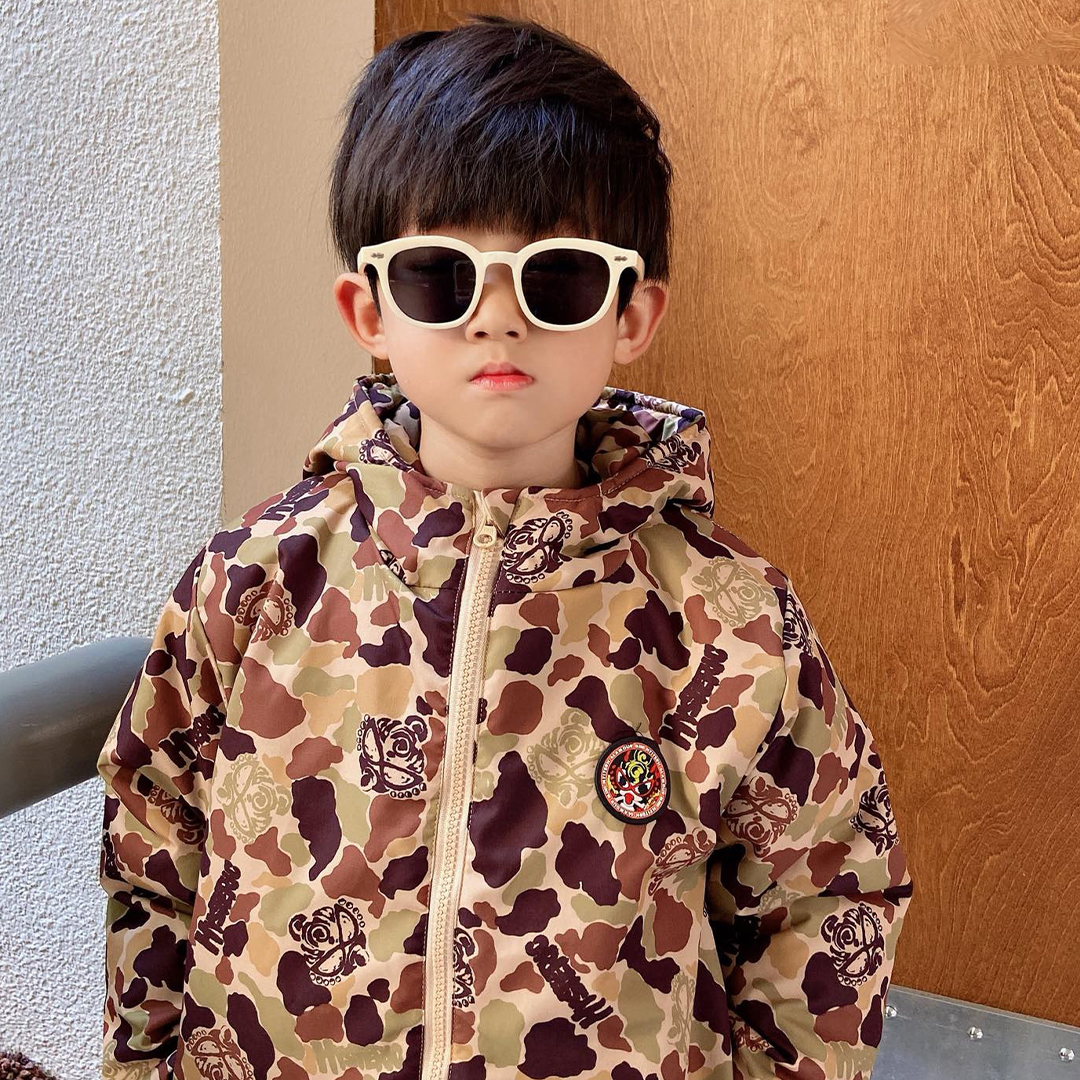 Hysteriamini しっかり厚手 迷彩 アウターセット  （100cm-120cm）1125-1-1