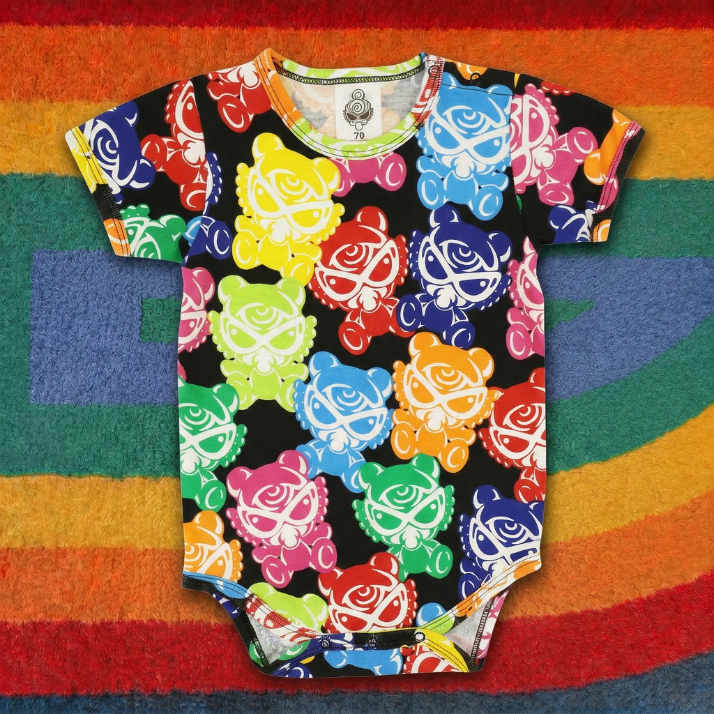 Hysteriamini ロンパース 3色展開 (70cm-100cm) 260408-11