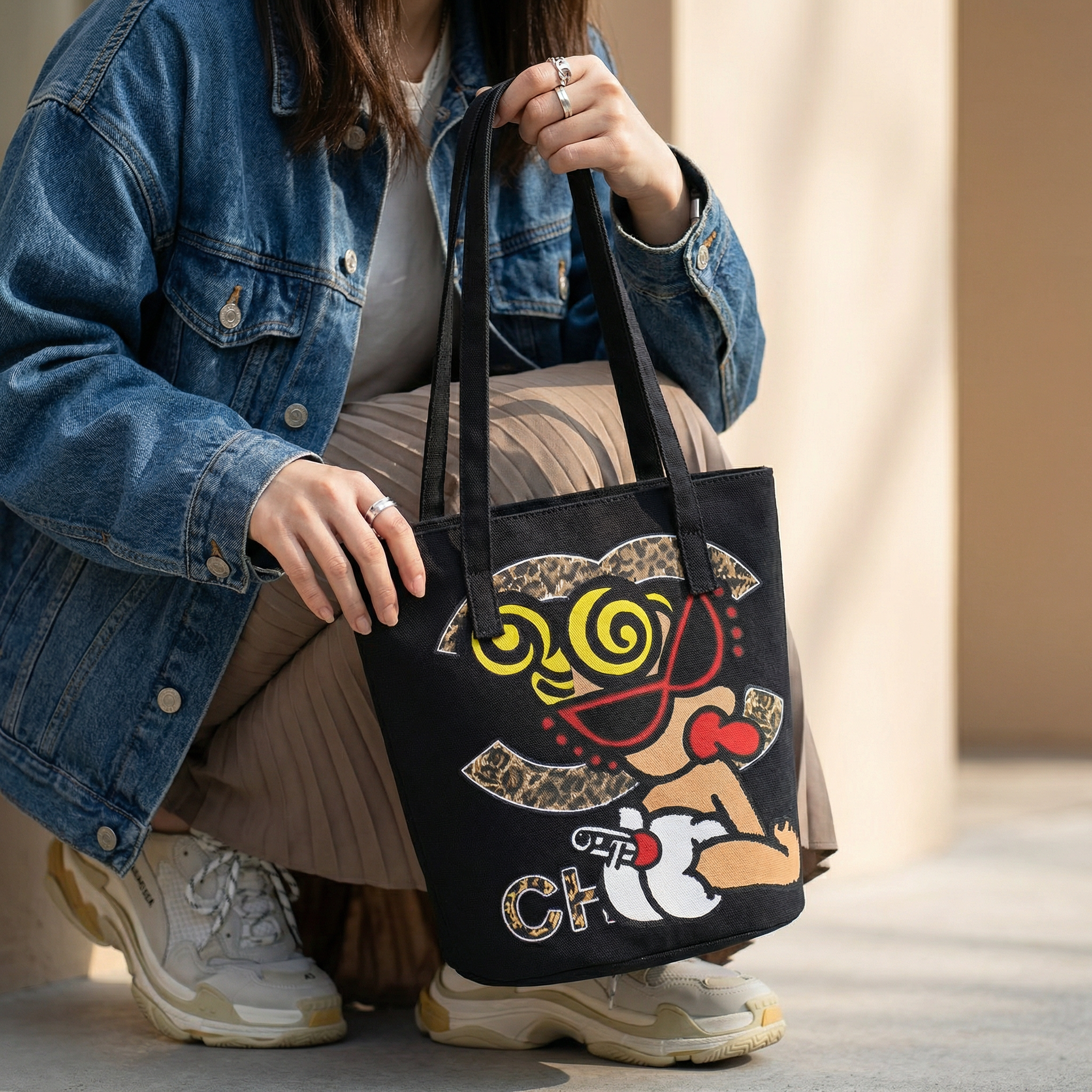 Hysteriamini  バケットバッグ  0126-1-4