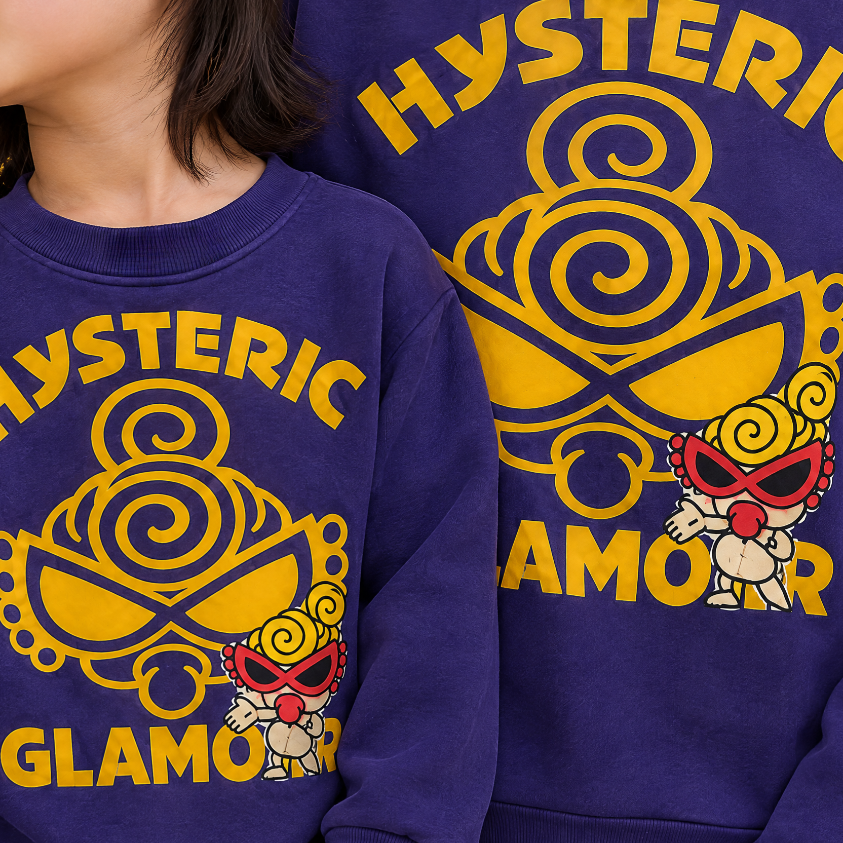 Hysteriamini  大人と子供 スウェット （90cm-140cm/XL,XXL）0919-3-2