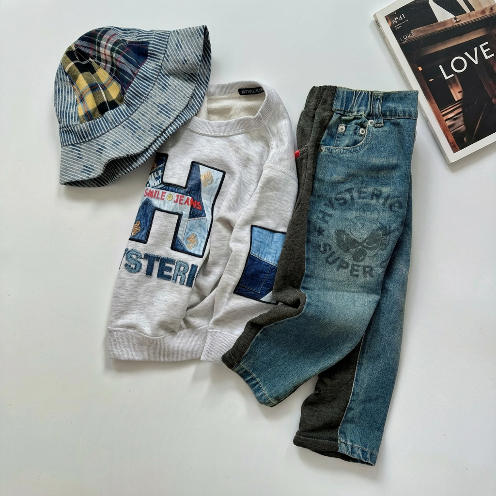 Hysteriamini  セットアップ （90cm-140cm）251127-2