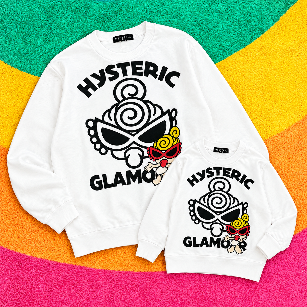Hysteriamini  大人と子供 スウェット （90cm-140cm/XL,XXL）0919-3-2