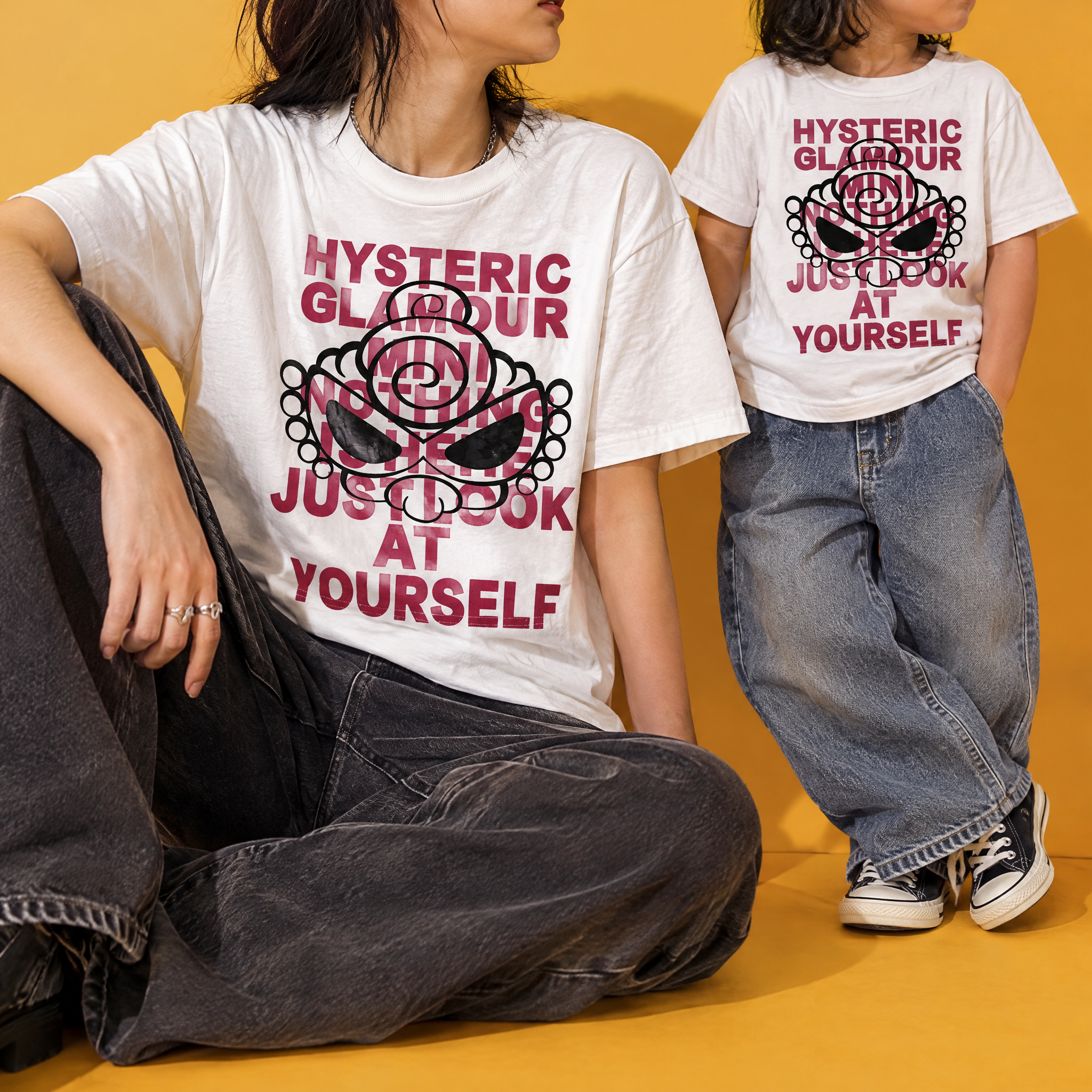 Hysteriamini ビッグＴシャツ (90cm-140cm/F)0803-1