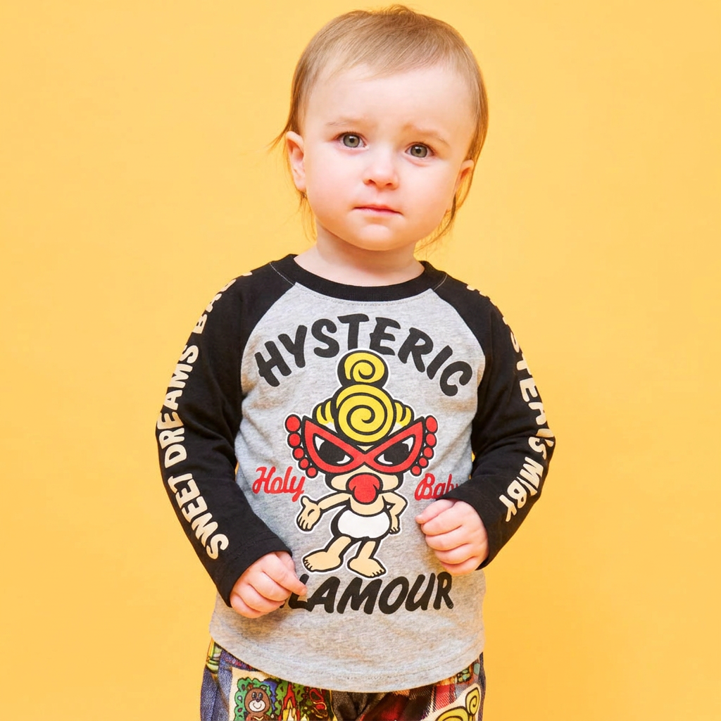 Hysteriamini 長袖Tシャツ (90cm-160cm) 260914-3