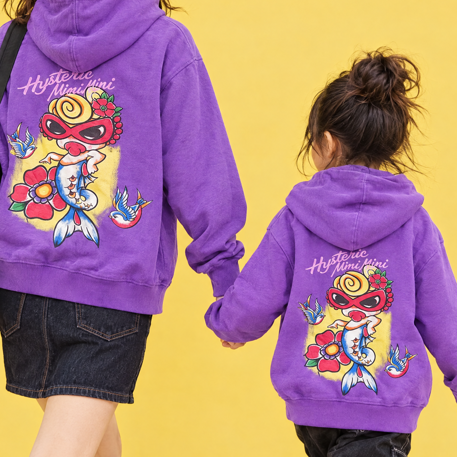 Hysteriamini  大人と子供  パーカー （90cm-140cm/XL,XXL）1028-2-2