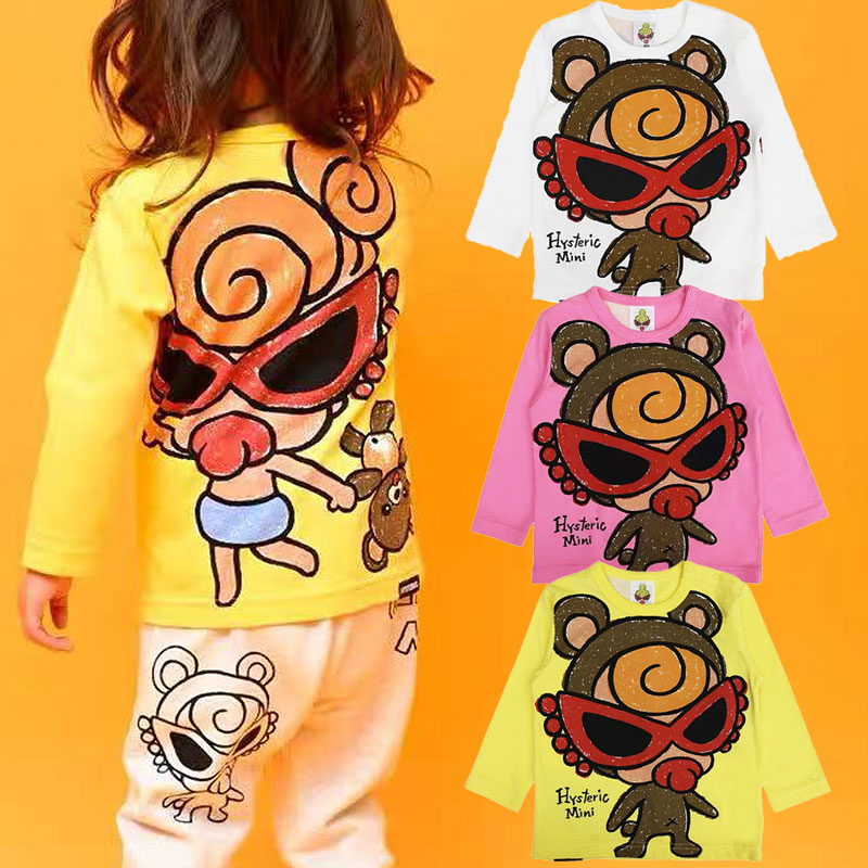 Hysteriamini 長袖Tシャツ (90cm-140cm) 0919-1-1