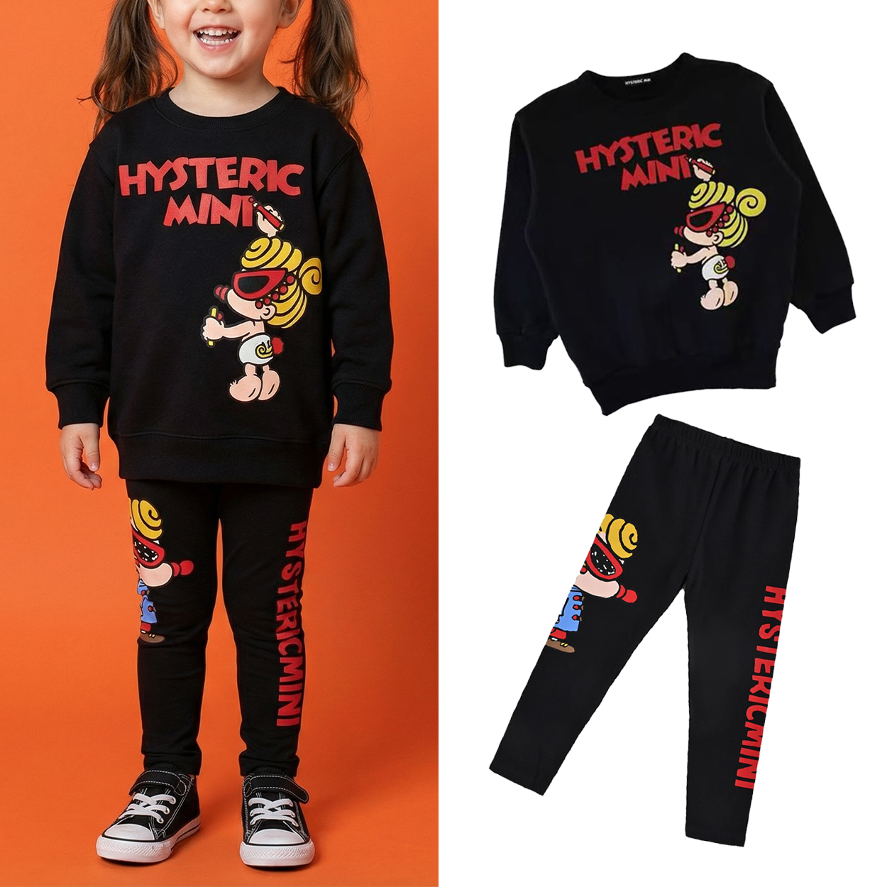 Hysteriamini  セットアップ （90cm-140cm）251226-3