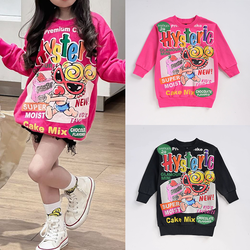 Hysteriamini BIGトレーナー2色展開 (90cm-140cm) 0102-2-1