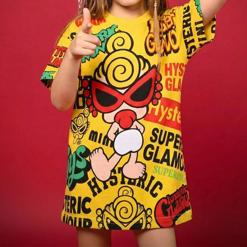 Hysteriamini ビッグＴシャツ (90cm-140cm) 260407-4