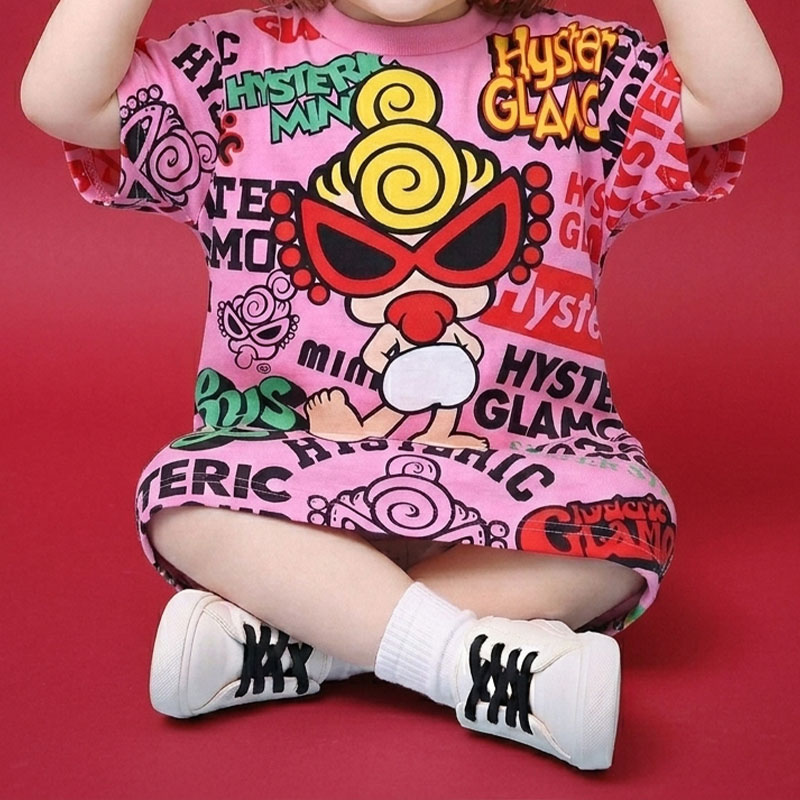 Hysteriamini ビッグＴシャツ (90cm-140cm) 260407-4