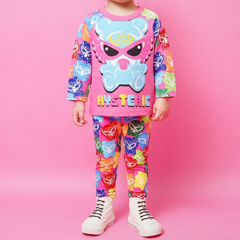 Hysteriamini 長袖Tシャツ  3色展開(90cm-140cm) 260408-8