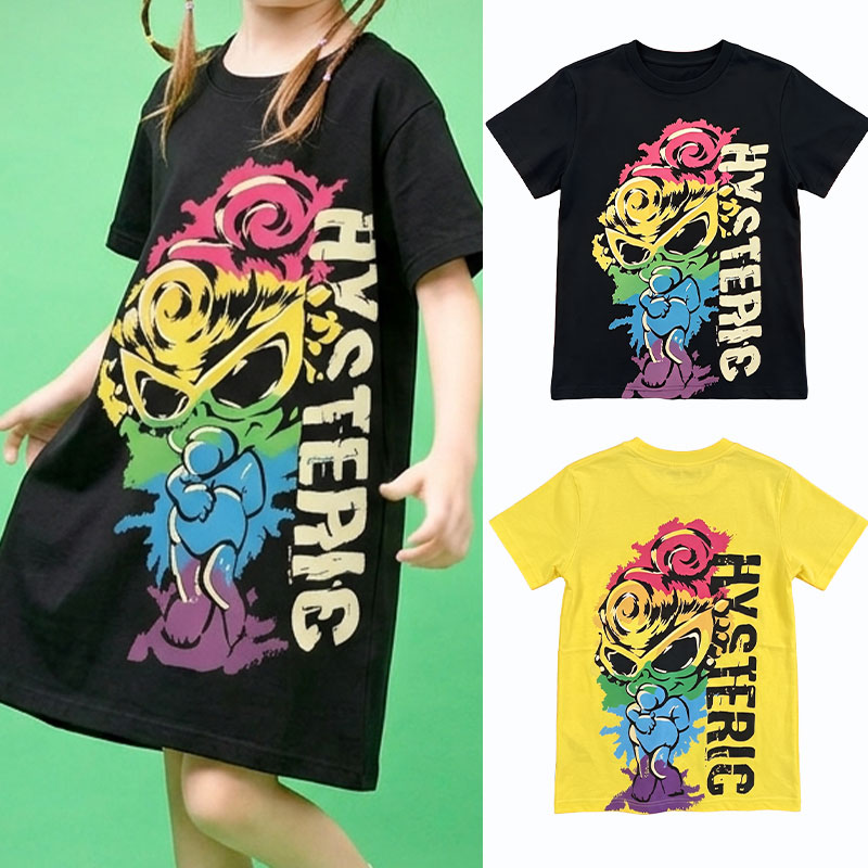 Hysteriamini ビッグＴシャツ (90cm-140cm/M) 260407-1