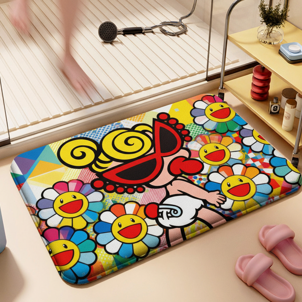 Hysteriamini マット 長方形 0123-1-5