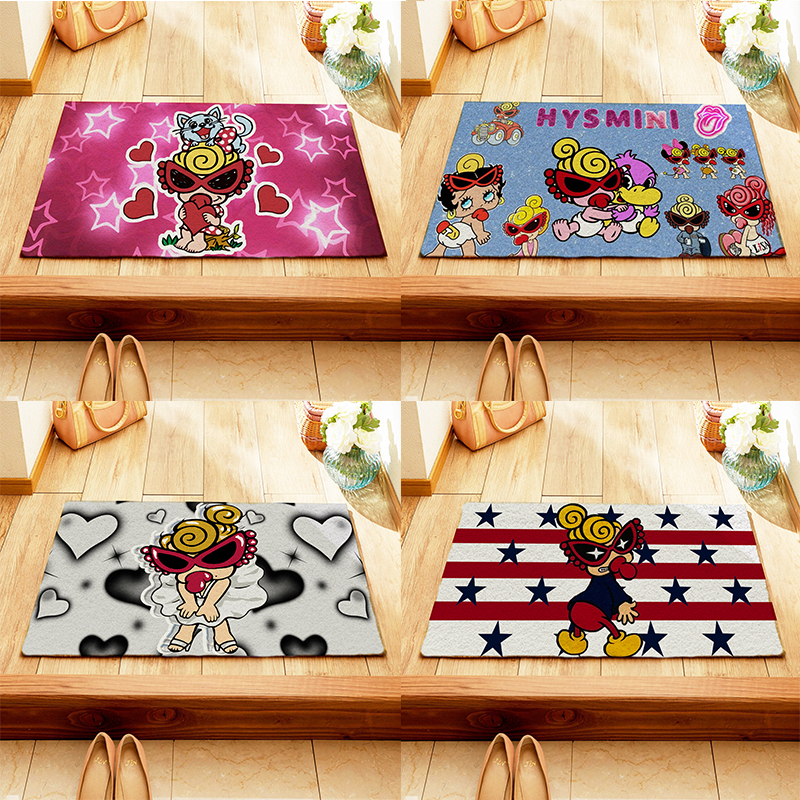 Hysteriamini 玄関マット 長方形 0429-4-1