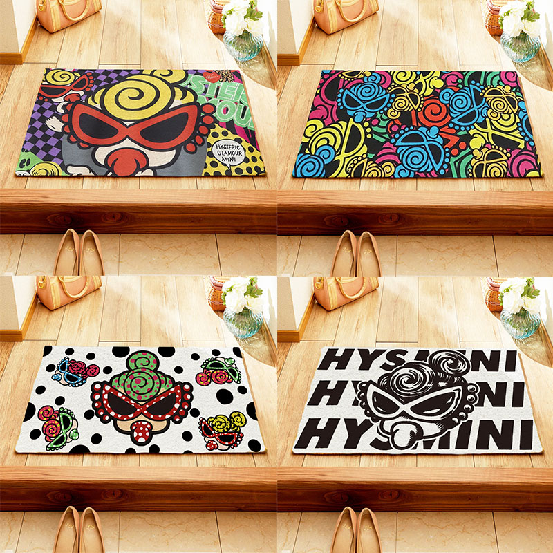 Hysteriamini 玄関マット 長方形 0731-1-1