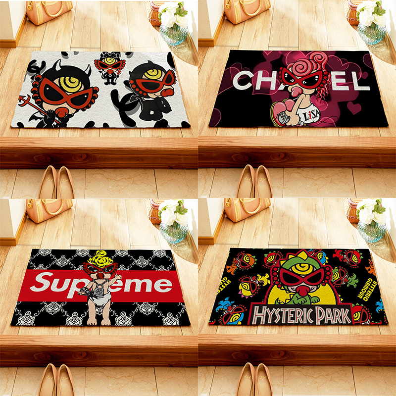 Hysteriamini 玄関マット 長方形 1105-1-1