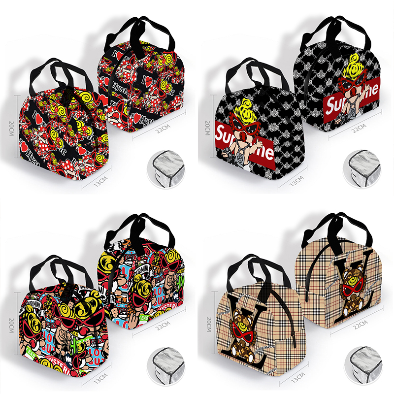 Lunch bag ランチバッグ 保温 保冷 お弁当 1105-1-1