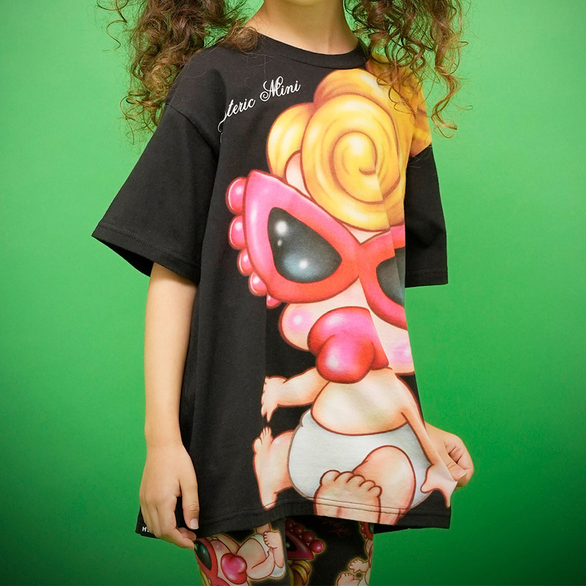 Hysteriamini ビッグＴシャツ (90cm-140cm)0429-7-1