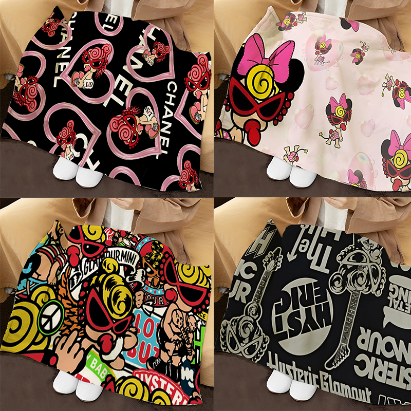 Hysteriamini  膝掛け ひざ掛け かわいい あったか 1016-1-1