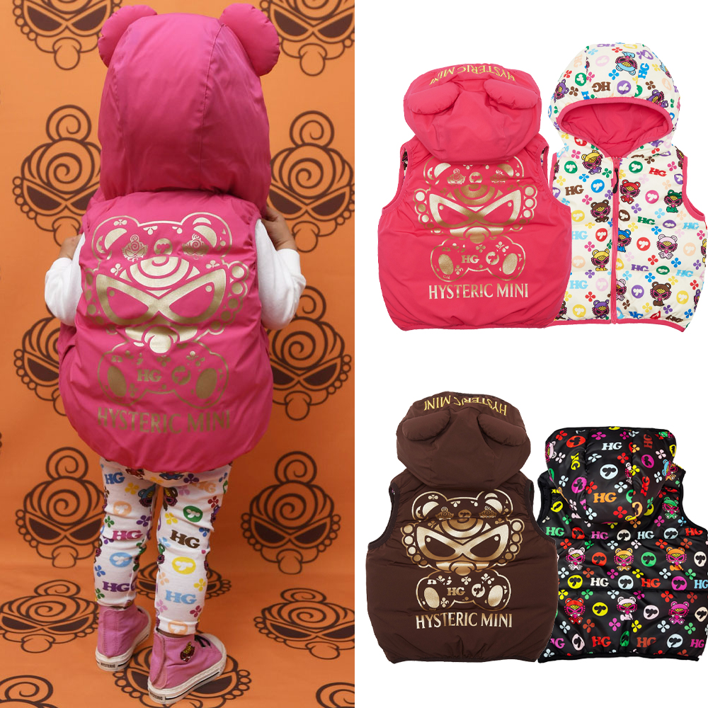 Hysteriamini ベスト3色展開 (90cm-160cm) 110508